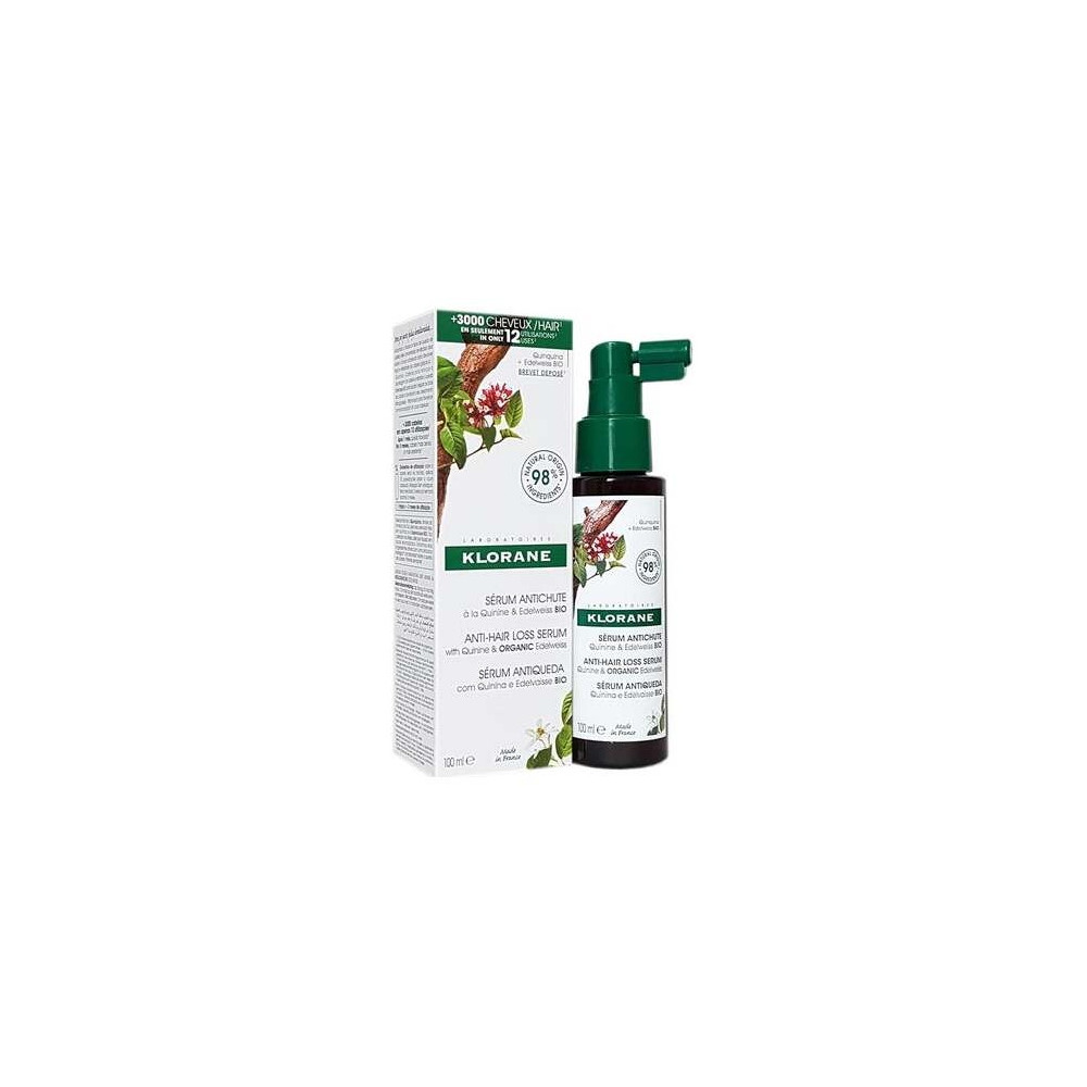 Klorane Serum Anticaída A La Quinina Y Edelweiss Bio 100 Ml