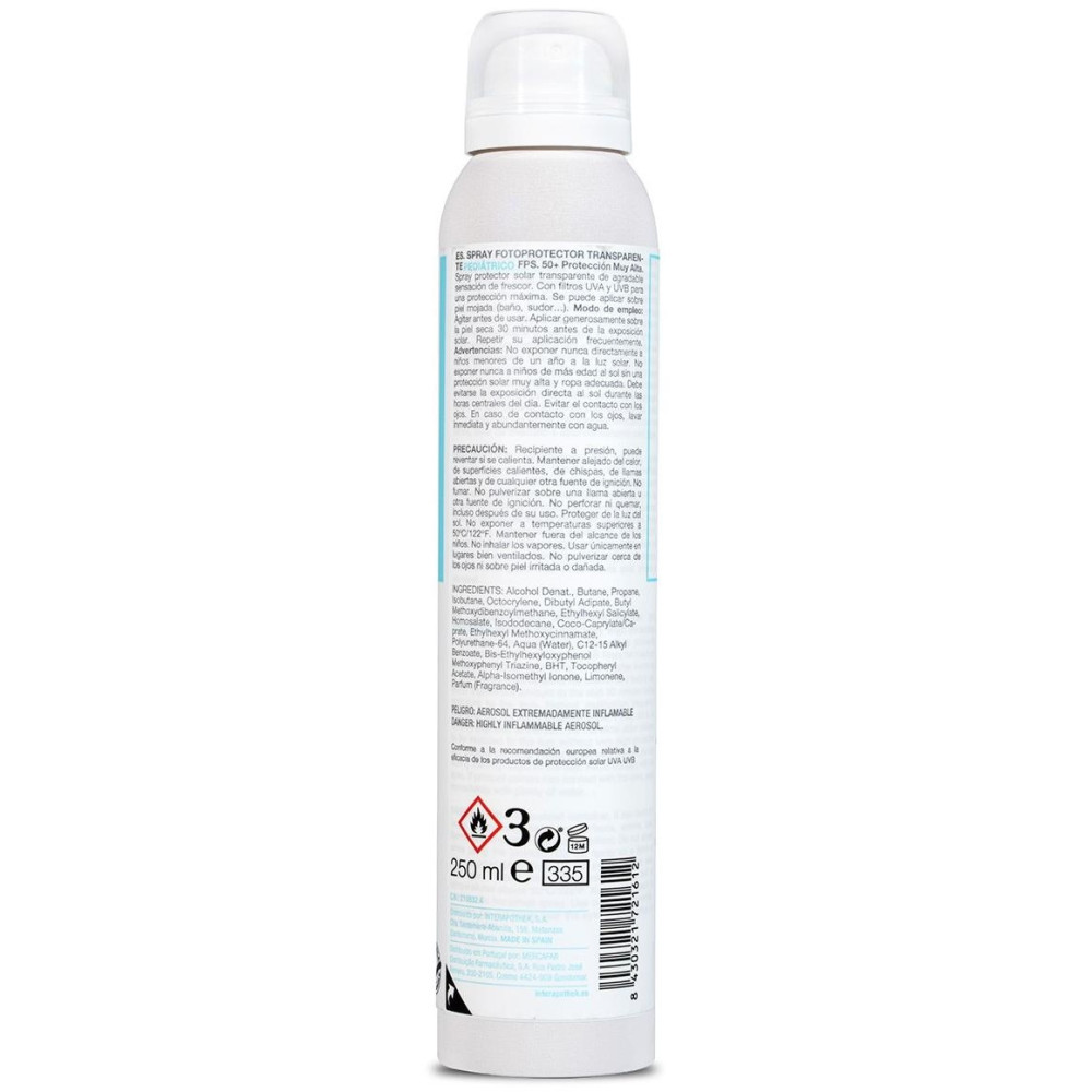 Interapothek Solar Aersol Niño Spf50 + 250M