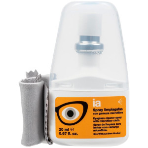 Interapothek Kit Spray Limpiagafas + Gamuza Microfibra