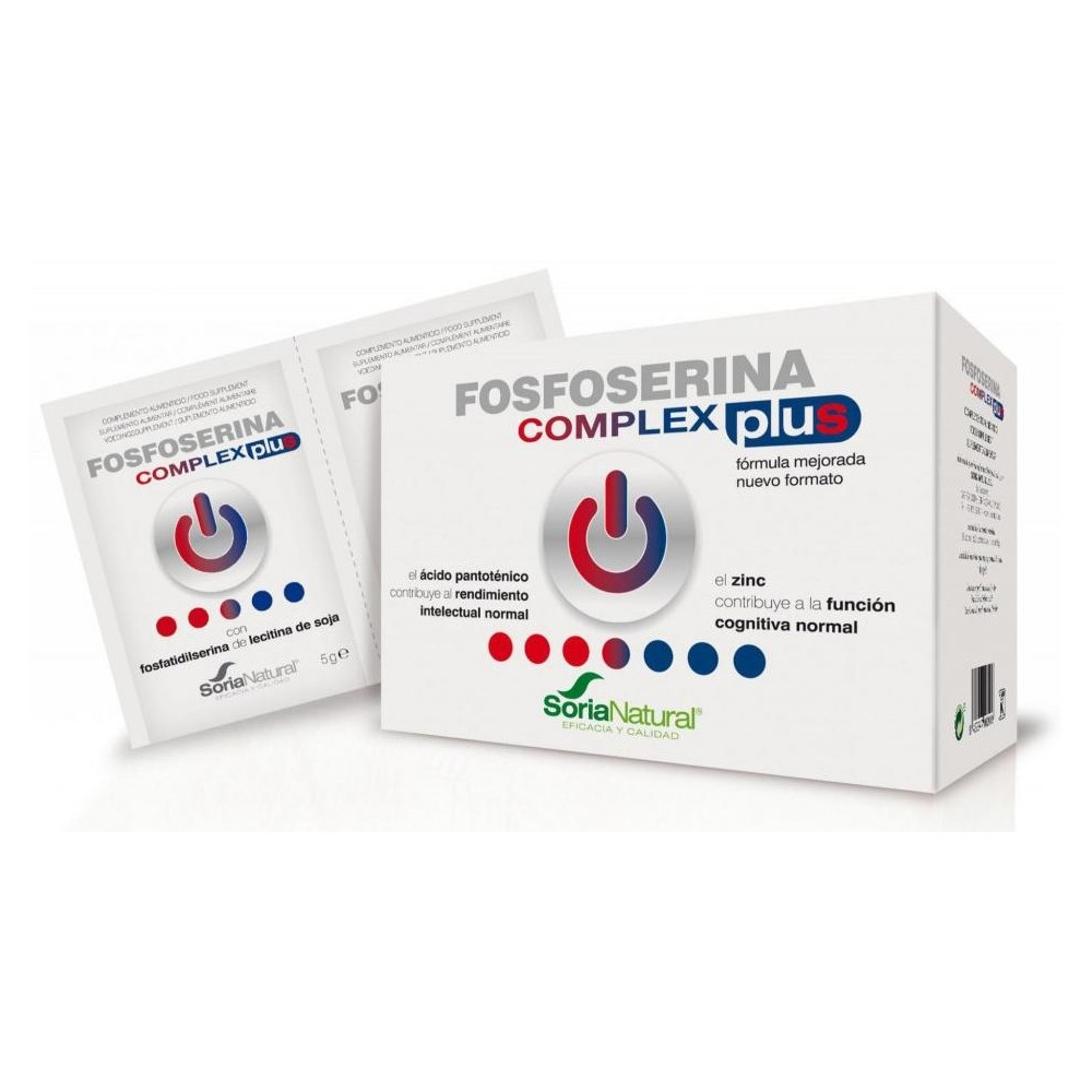 Soria Natural Fosfoserina Complex Plus 28 Sobres