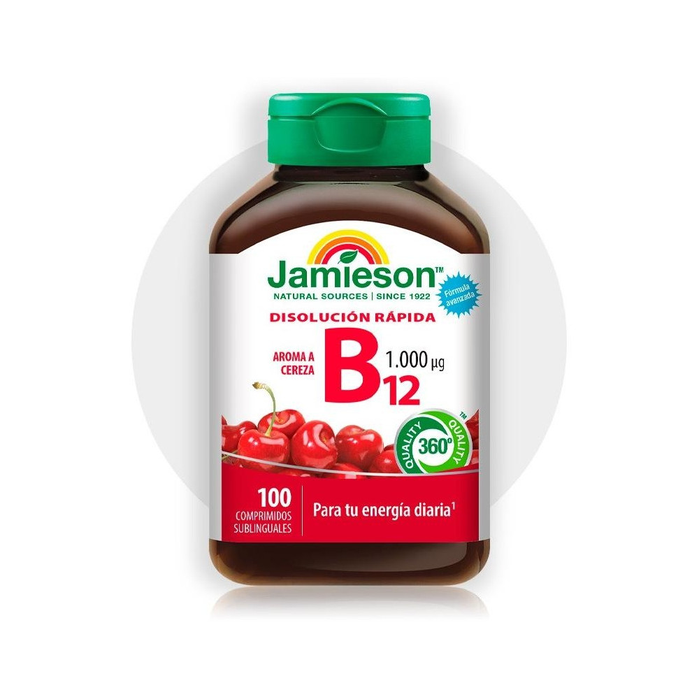 B-12 Metilcobalamina 1000Mcg. Sublingual 100Comp.