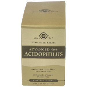 Solgar Acidofilus 40+ Avanzado 120 Cápsulas
