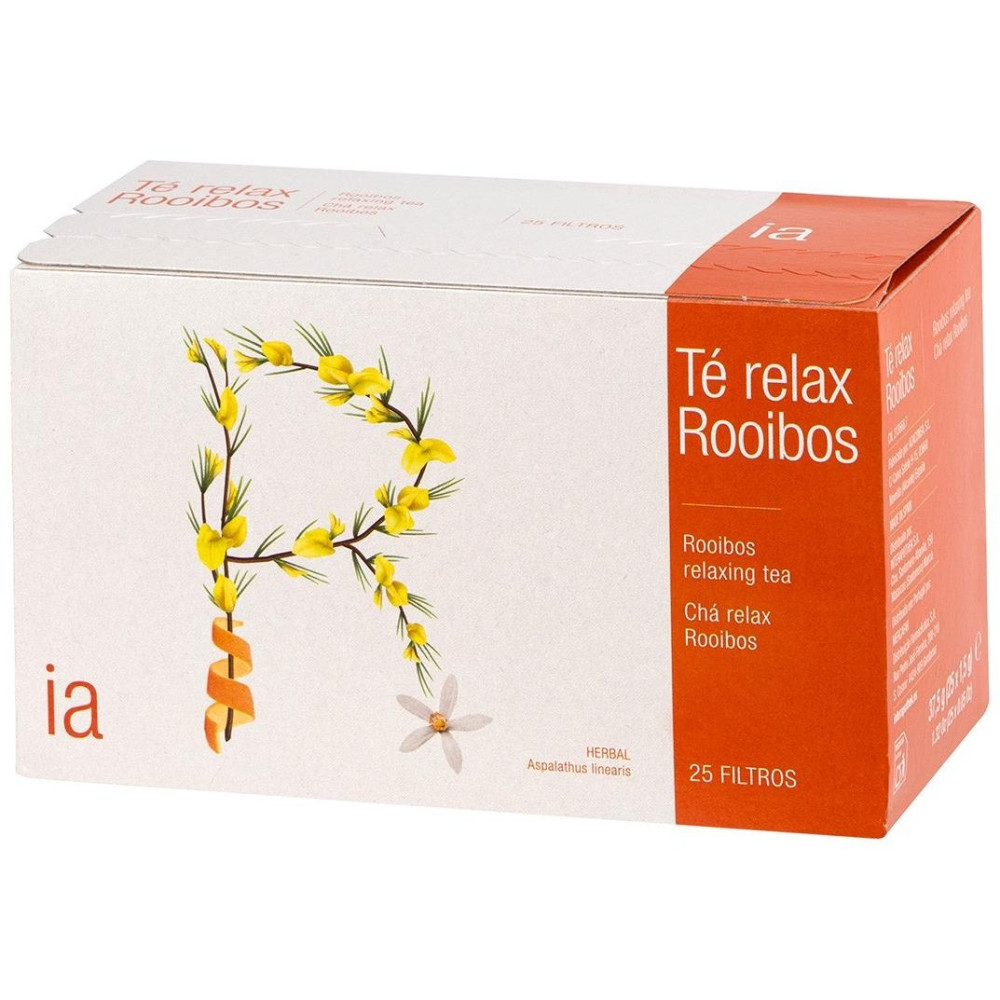 Interapothek Té Relax Rooibos Infusión 25 Unidades