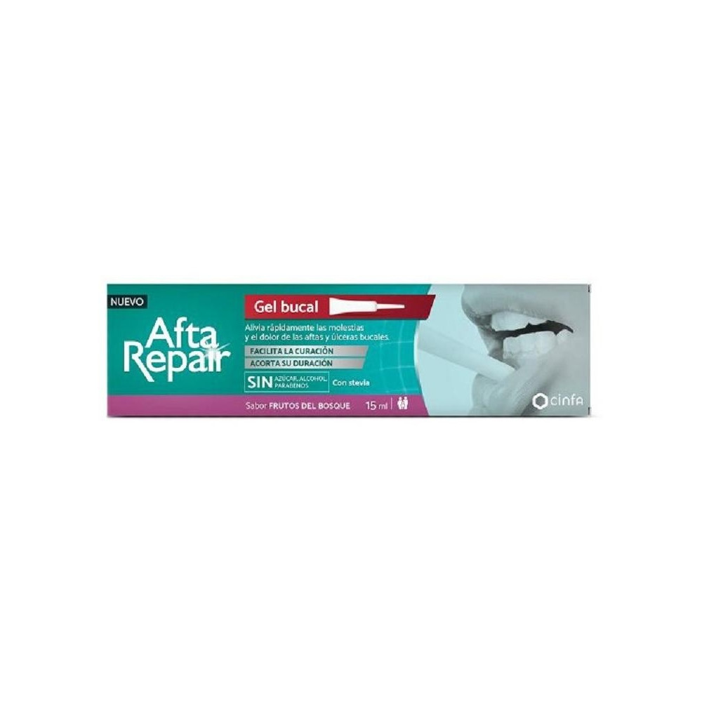 Cinfa Afta Repair Gel Bucal Con Sabor A Frutos Del Bosque 15Ml