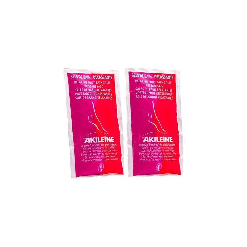 Akileine Sales De Baño Relajantes Pies Cansados 2X150G
