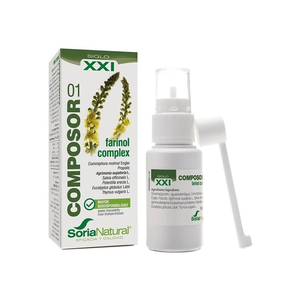 Soria Natural Composor Farinol Complex Xxi 30Ml
