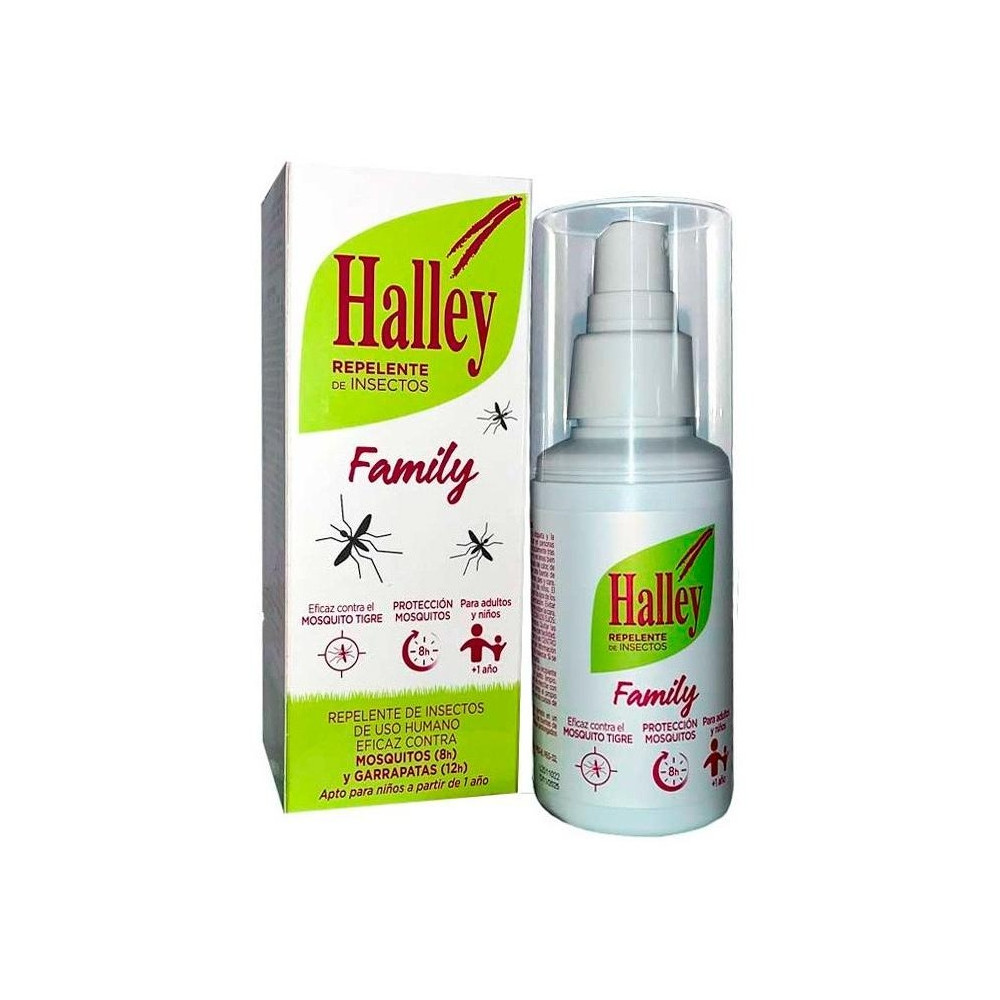 Halley Repelente Insectos Adultos Y Niños A Partir De 1 Año 100Ml