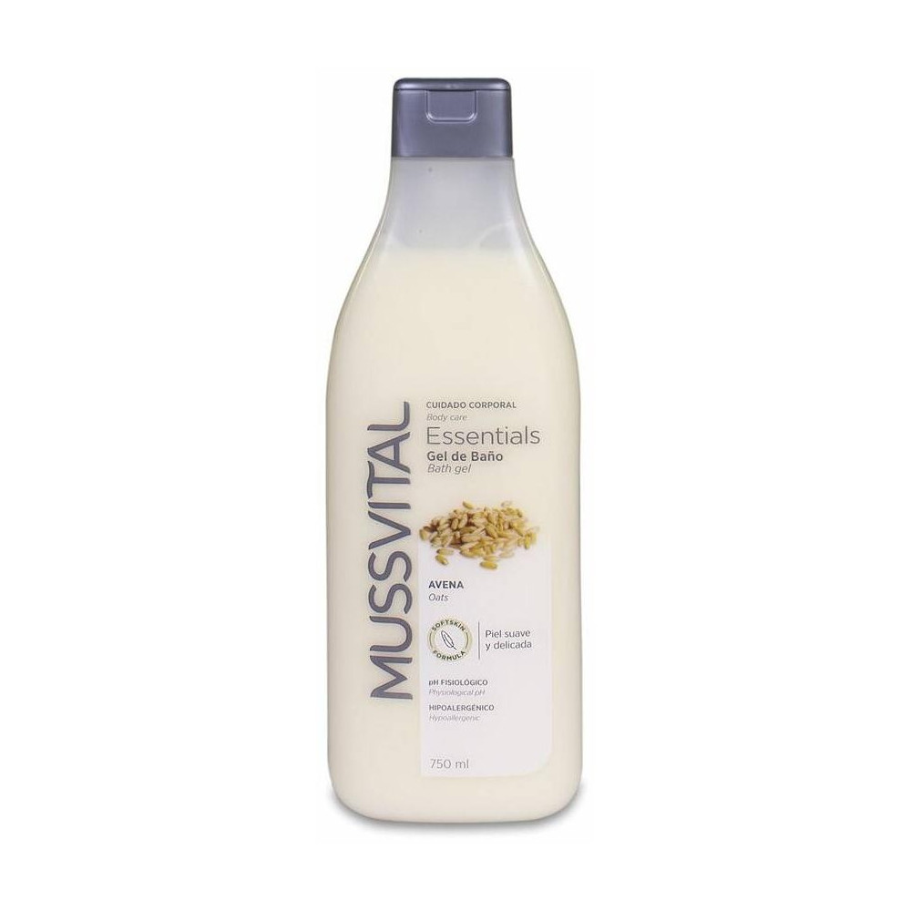 Mussvital Botanics Gel De Baño Suavizante De Avena 750Ml