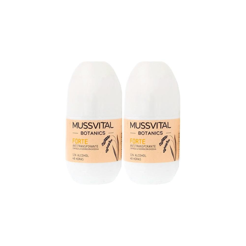 Mussvital Botanics Forte Desodorante Duplo 75Ml+75Ml