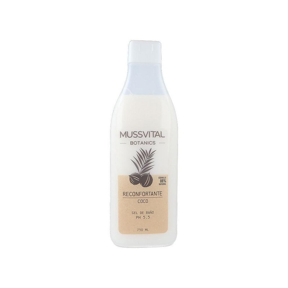 Mussvital Essentials Botanics Coconut Bath Gel 750Ml