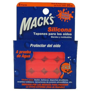 Tapon Oido Macks Silicona...