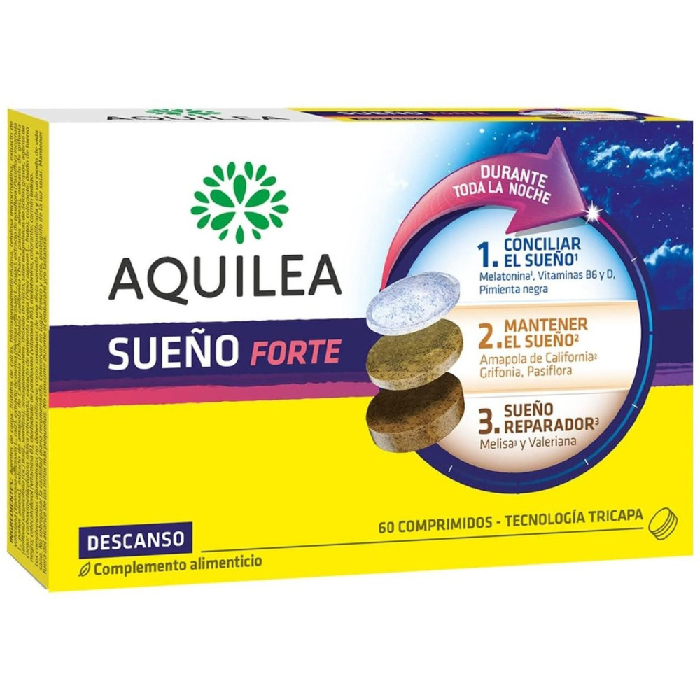 Aquilea Sueño Forte Para Un Sueño Reparador 60 Comprimidos