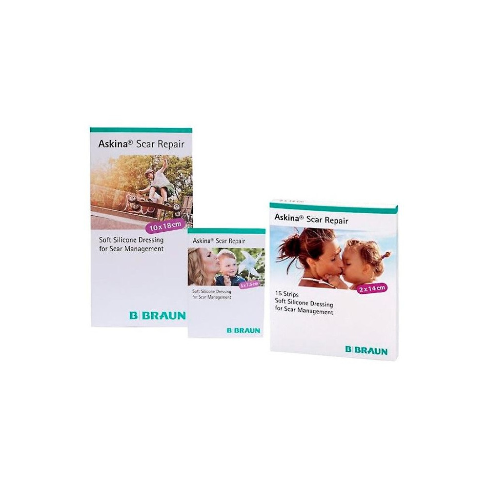 Askina Scar Repair 2X14 Cm 15 Laminas