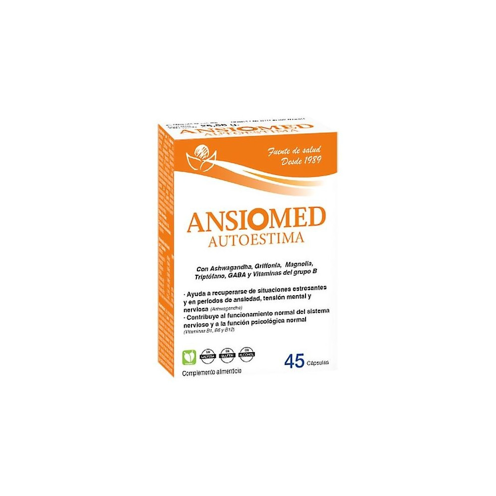 Biosérum Ansiomed Autoestima Suplemento Alimenticio 45 Cápsulas.