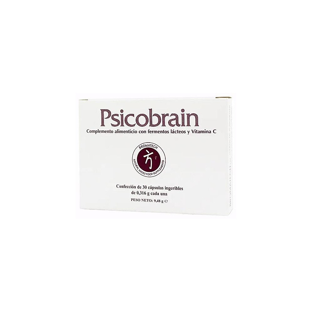 Bromatech Psicobrain Para El Sistema Nervioso 30 Cápsulas