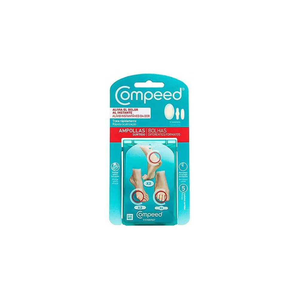 Compeed Pack Ampollas Mixtas 3 Tamaños10U