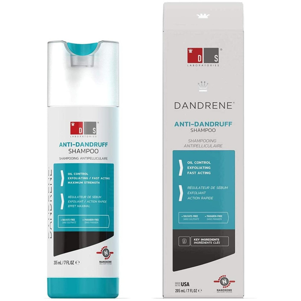 Dandrene Champú Exfoliante Con Tecnología Anticaspa 205Ml