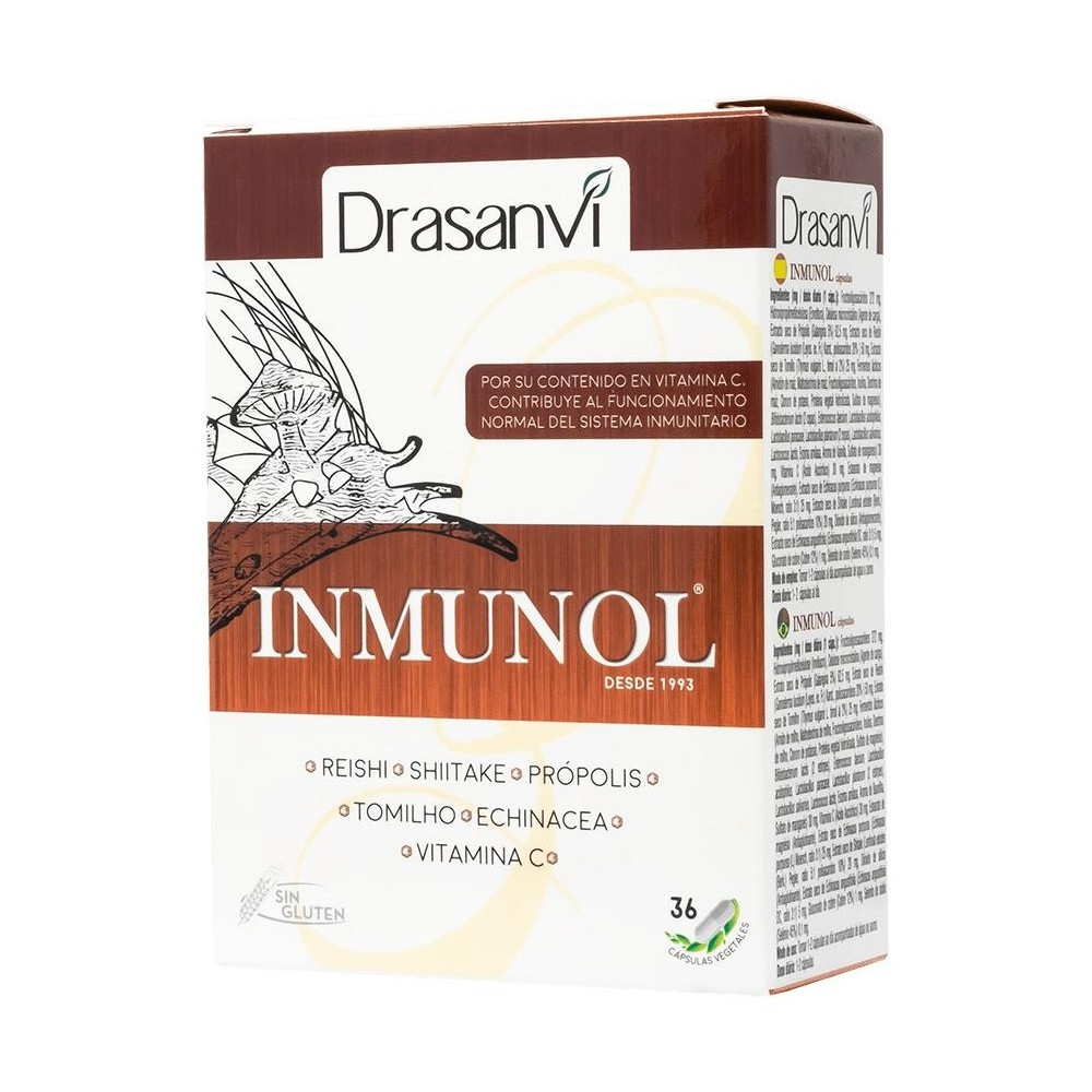 Drasanvi Inmunol Suplemento Dietético Para El Sistema Inmunitario 36 Cápsulas Vegetales