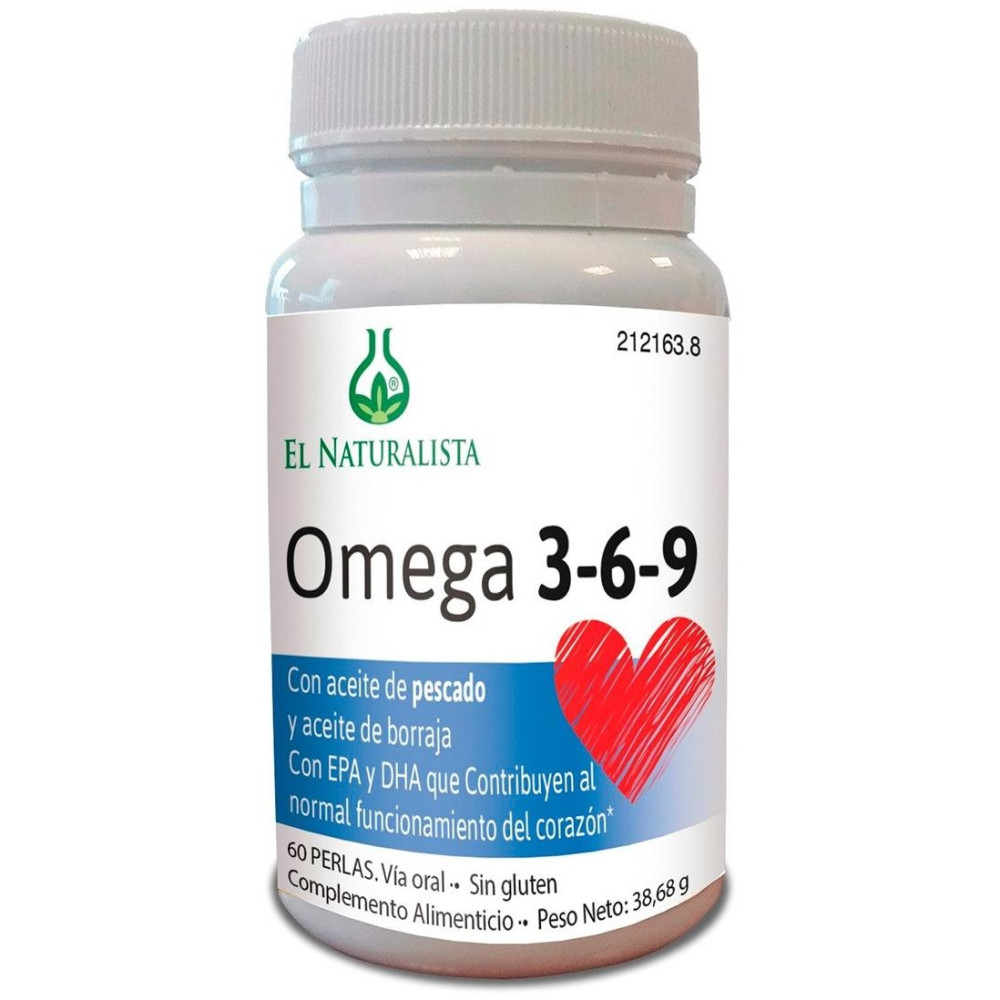 Omega 3-6-9 60Perlas - El Naturalista