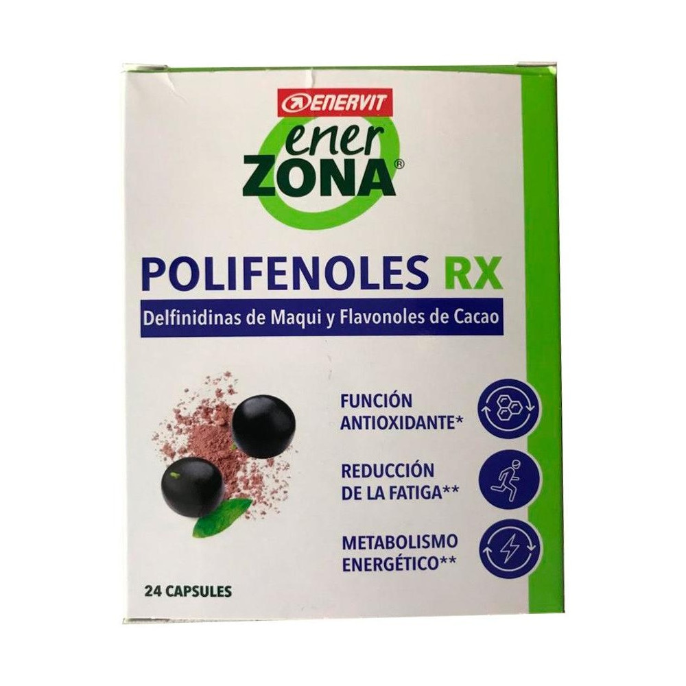 Enervit Enerzona Polifenoles Rx Suplemento Antioxidante En Cápsulas