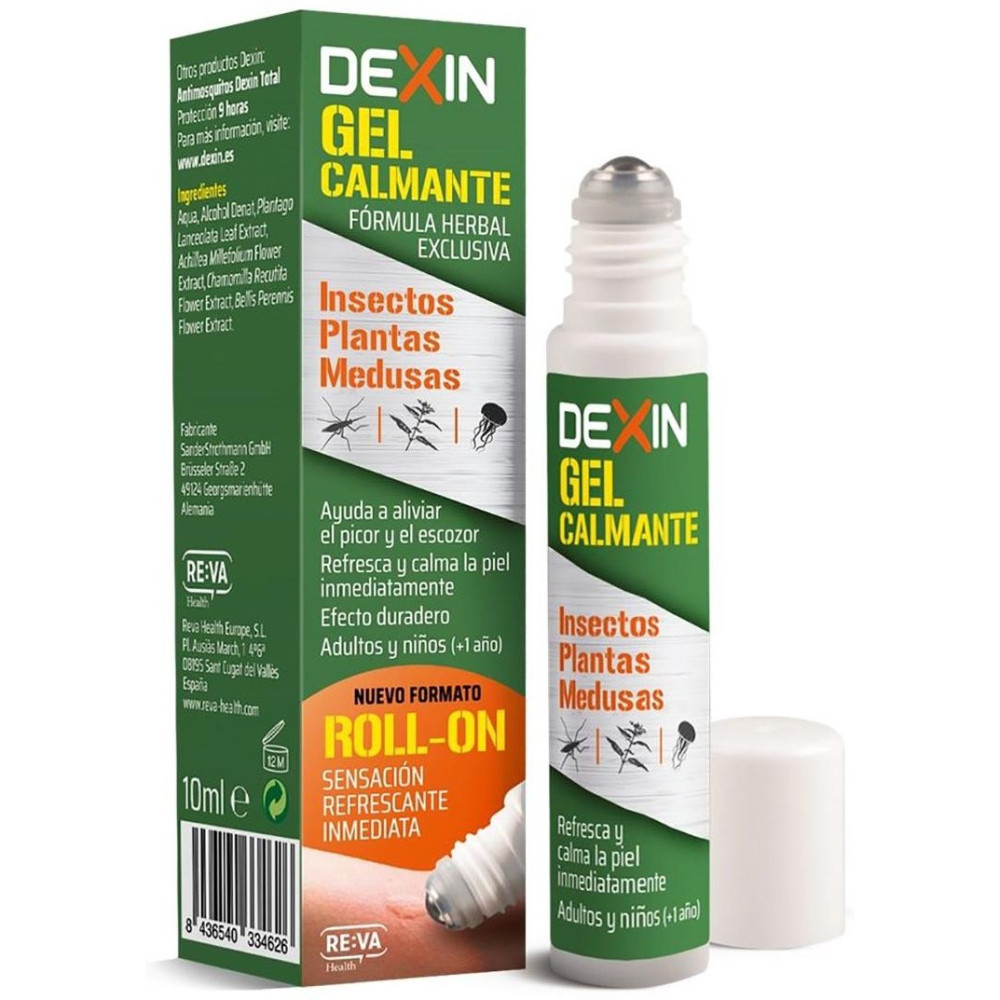 Dexin Gel Calmante Picaduras Roll-On 10Ml.