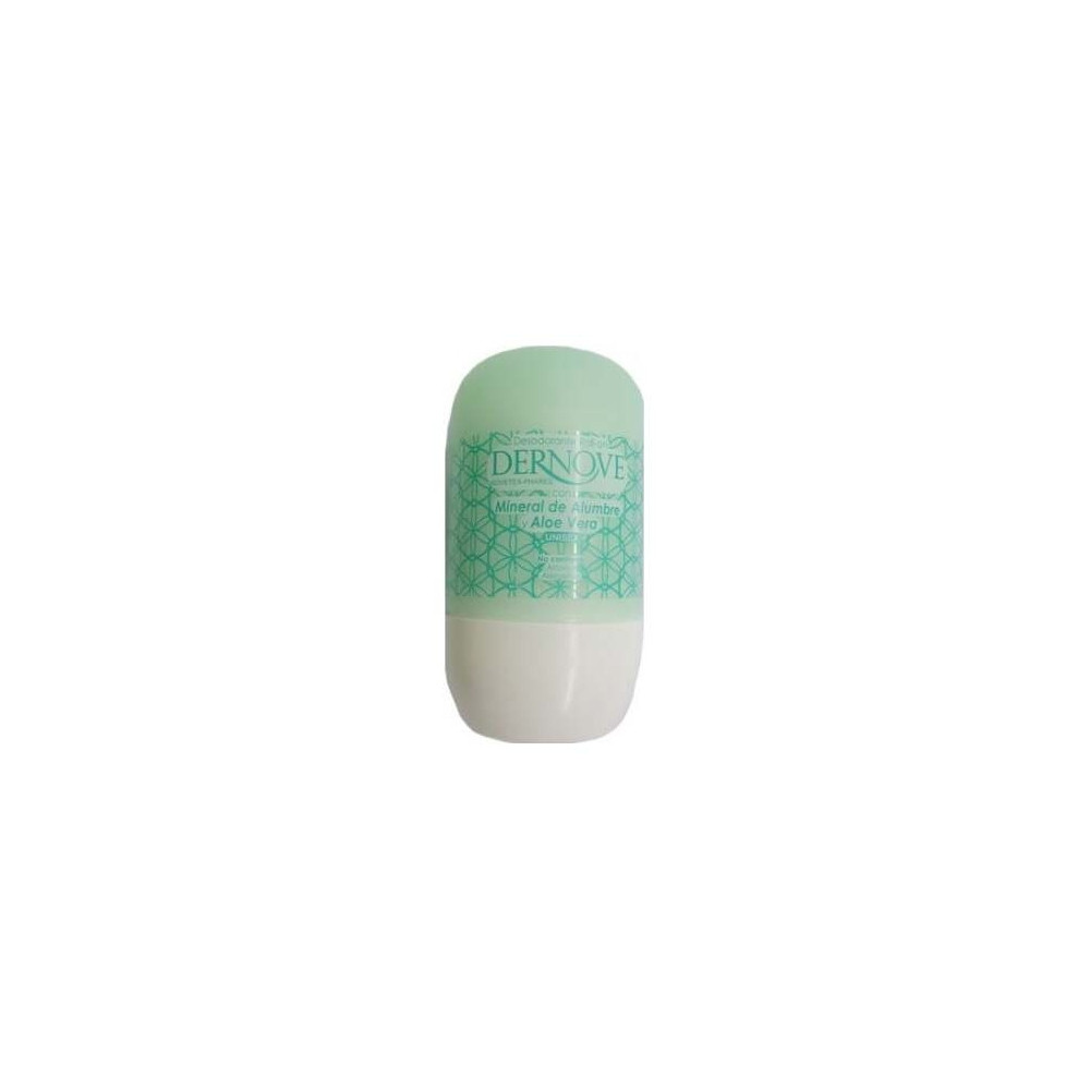 Dernove Desodorante De Alumbre Y Aloe En Roll-On 2X75Ml