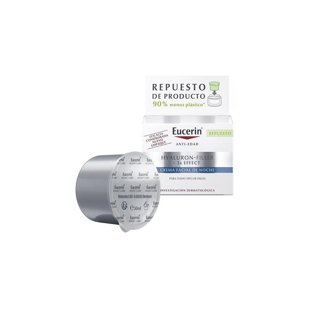 Eucerin Recambio De Crema Hyaluron-Filler Noche 50 Ml