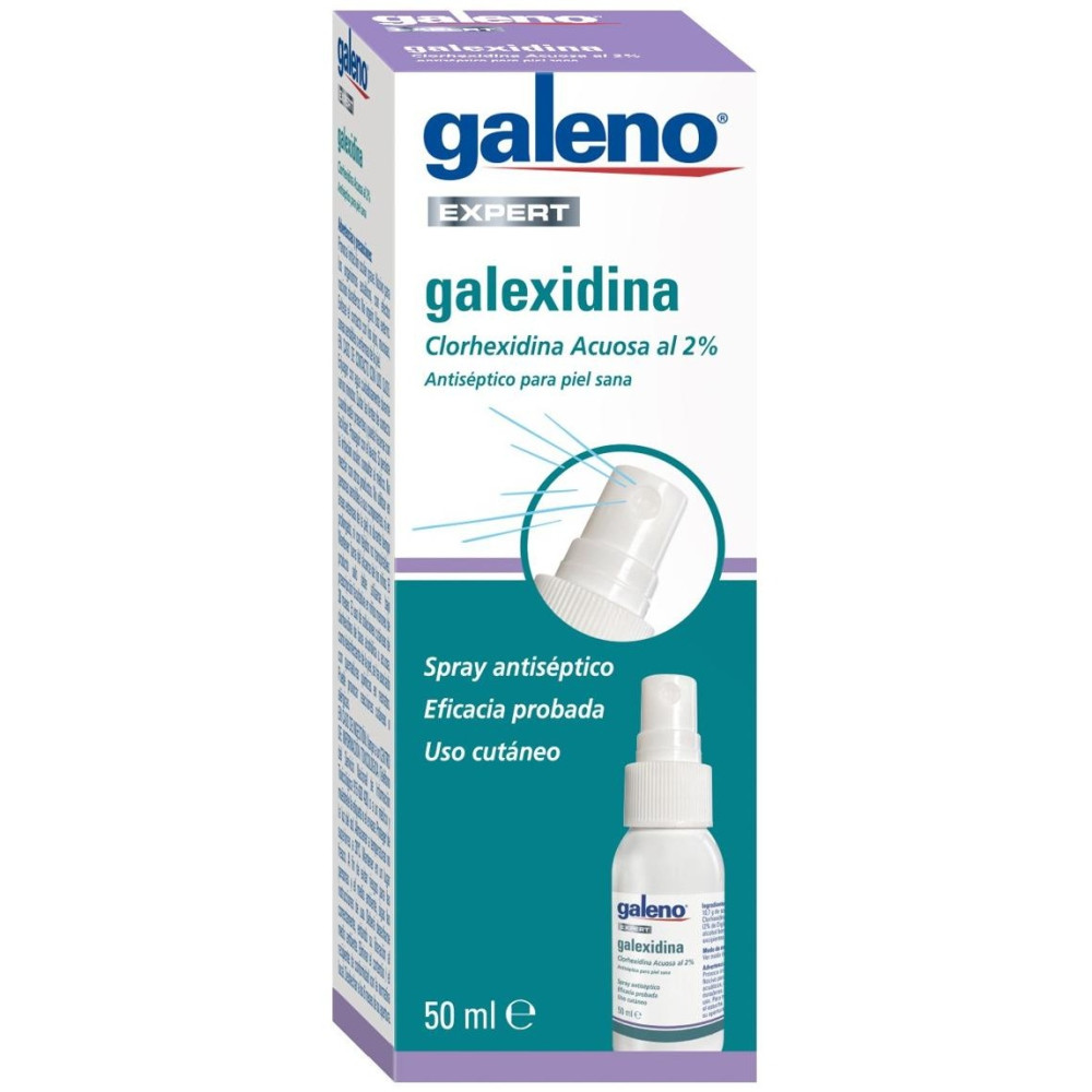 Galeno Galexidina Desinfectante Con Clorhexidina Al 2 % En Spray 50Ml
