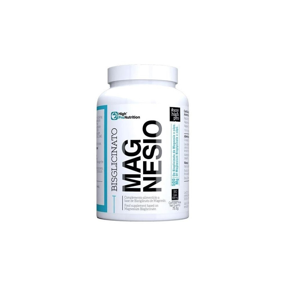 High Pro Nutrition Bisglicinato De Magnesio 90 Cápsulas