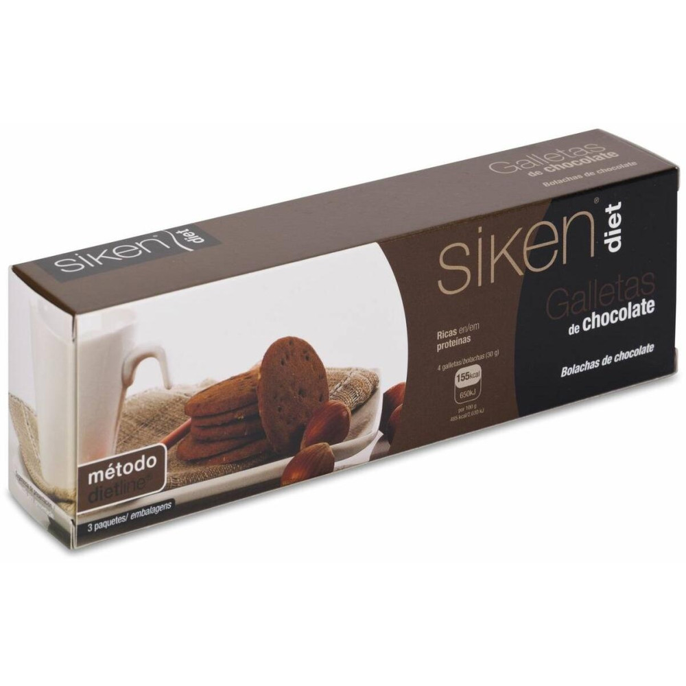 Siken Diet Galletas De Chocolate, 15 Uds