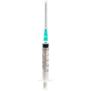 Interapothek Jeringa Estéril 2,5Ml Con Aguja 40/8Mm