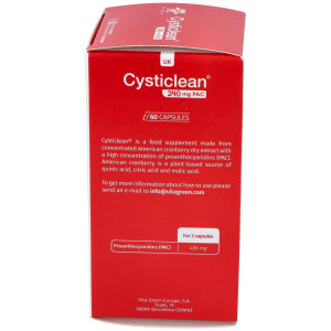 Cysticlean 240 Mg Pac, 60 Cápsulas