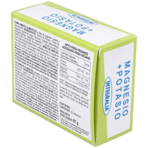 Integralia Suplemento De Magnesio, Potasio Y Vitamina B6 60 Cápsulas