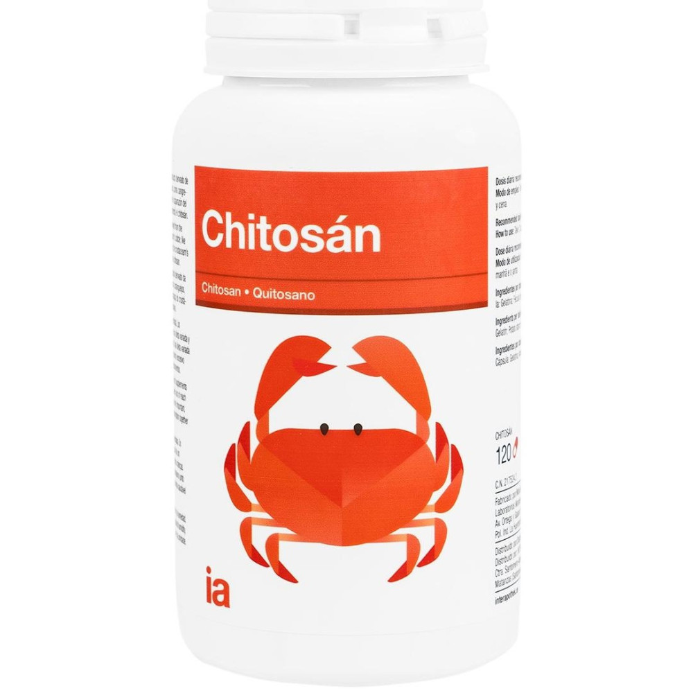 Interapothek Chitosán 500Mg 120 Cápsulas