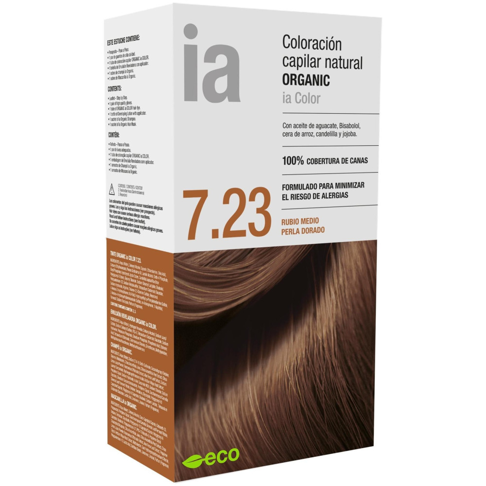 Interapothek Tinte Pelo 7.23 Rubio Medio Perla Dorado