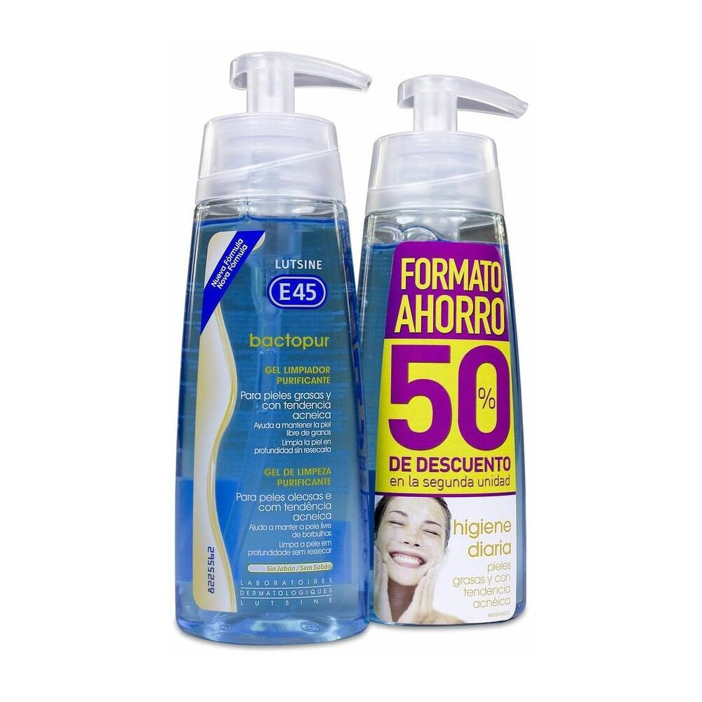 Bactopur Gel Limpiador 2Ud 50% Dto 200Ml.