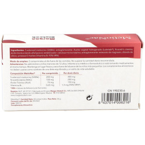 Margan Biotech Metionac Para La Salud Hepática 60 Tabletas