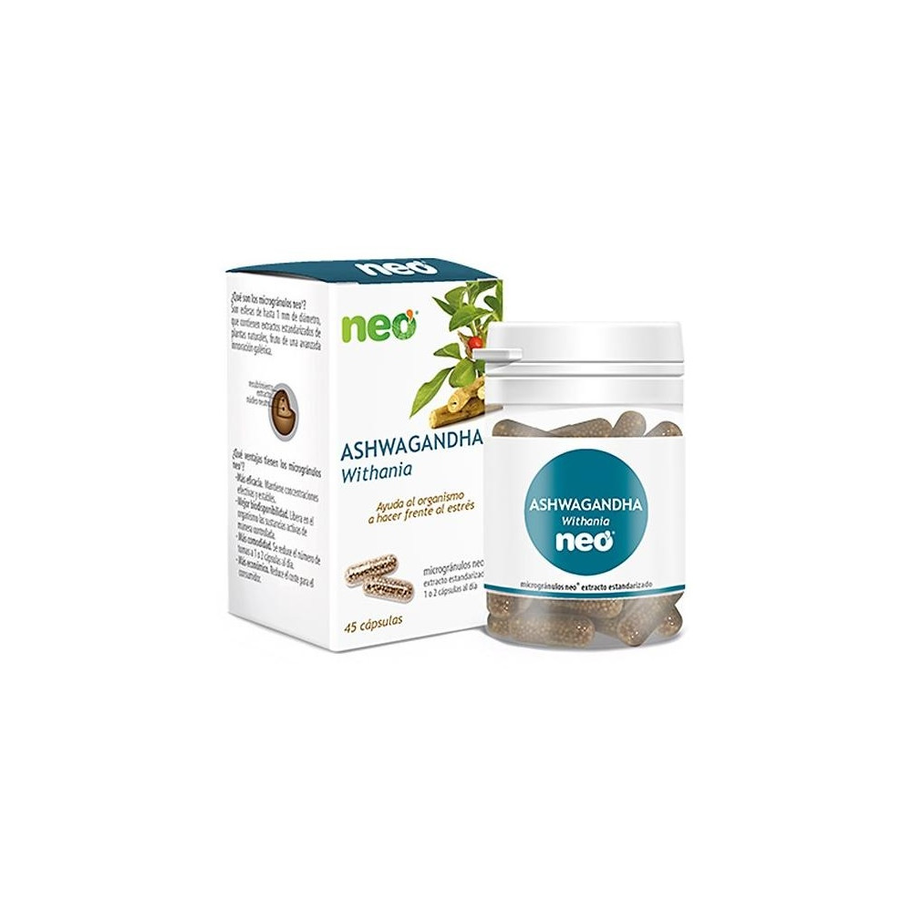 Neovital Health Neo Ashwagandha Suplemento Relajante 45 Cápsulas