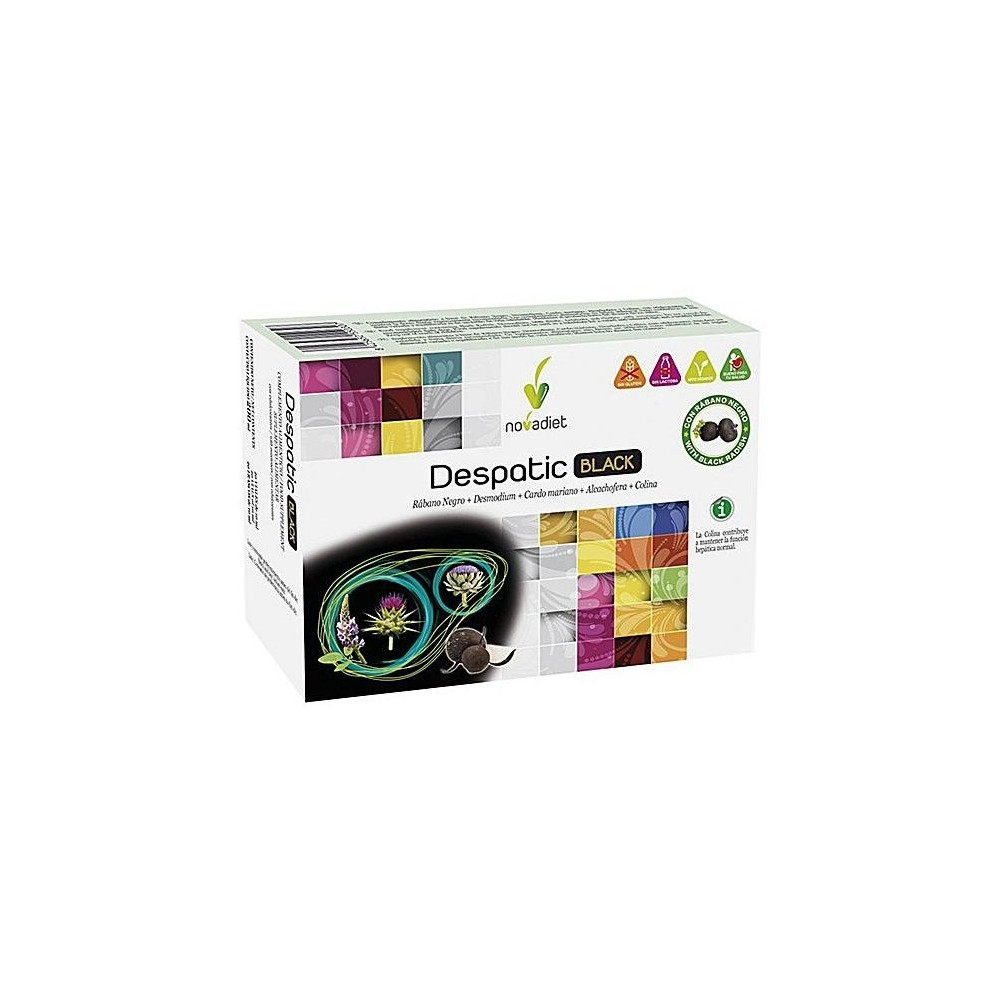 Novadiet Despatic Black 20 Ampollas De 10Ml