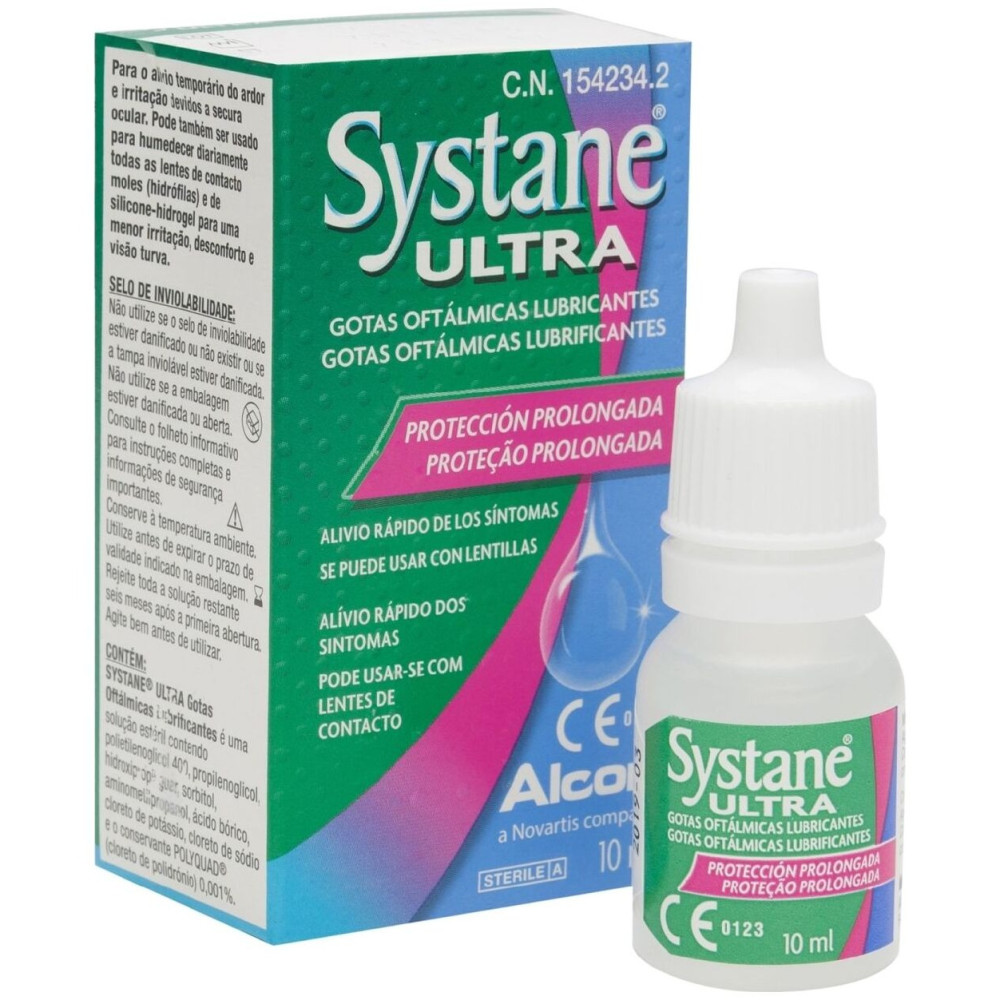 Systane Ultra Gotas Oftálmicas Lubricantes, 10 Ml
