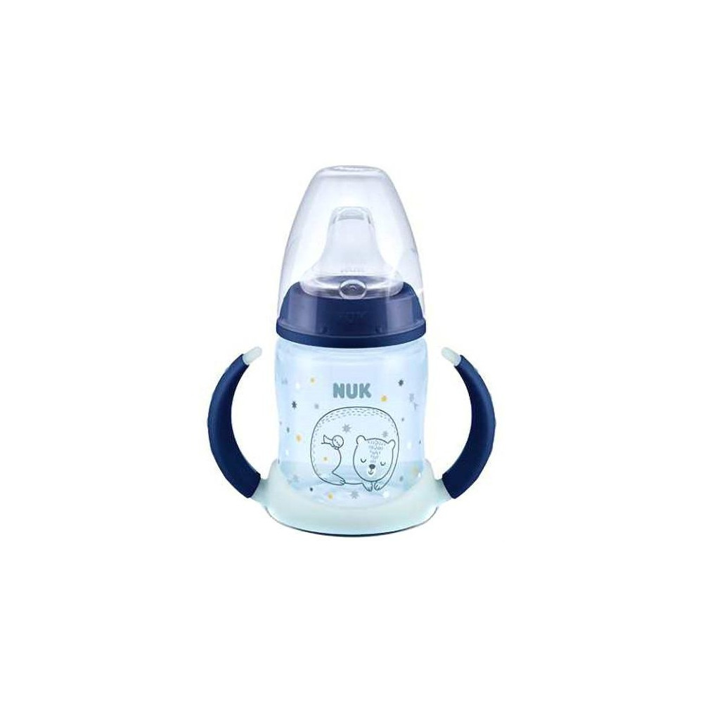Nuk Biberón Silicona First Choice Entrena Night 6-18M 150Ml