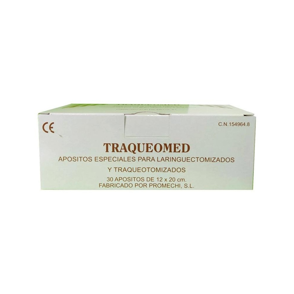 Promechi Apósitos Traqueomed Protectores Traqueotomía 30U