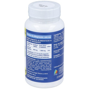Polaris Citrato De Magnesio 600Mg 60 Tabletas