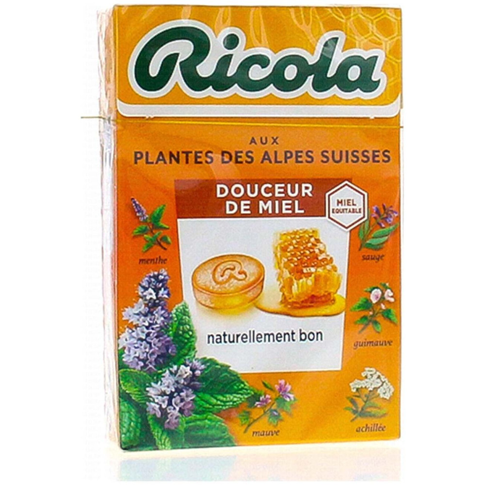 Ricola Caramelos De Hierbas Suizas Sabor A Miel 50G