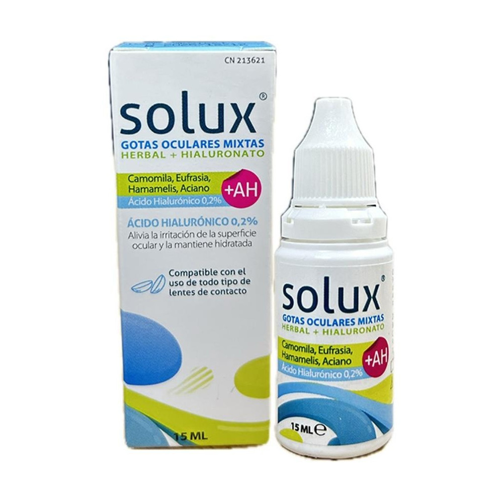Solux Gotas Oculares Mixtas 15Ml