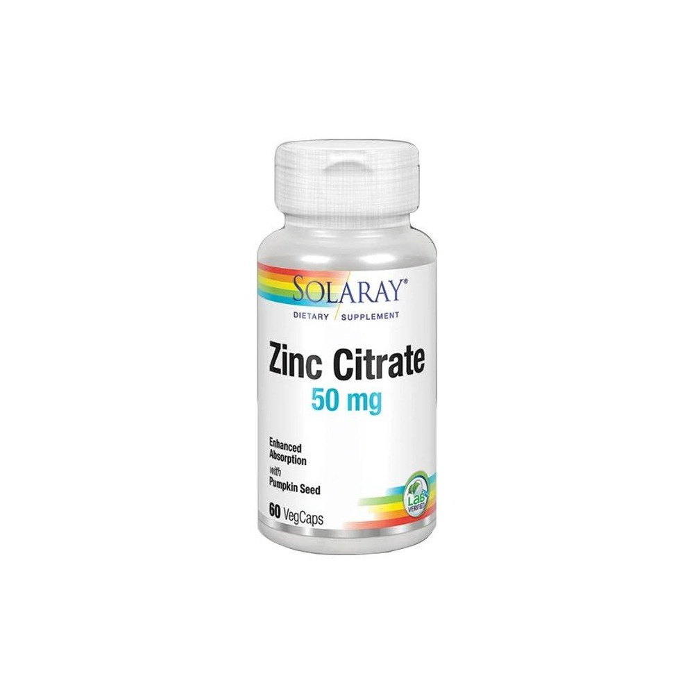 Zinc 25Mg+Semilla De Calabaza 50Mg 60Vcap.