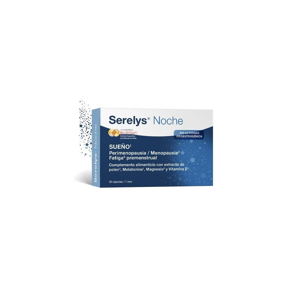 Serelys Noche Complemento Para Regular El Sueño 30 Cápsulas