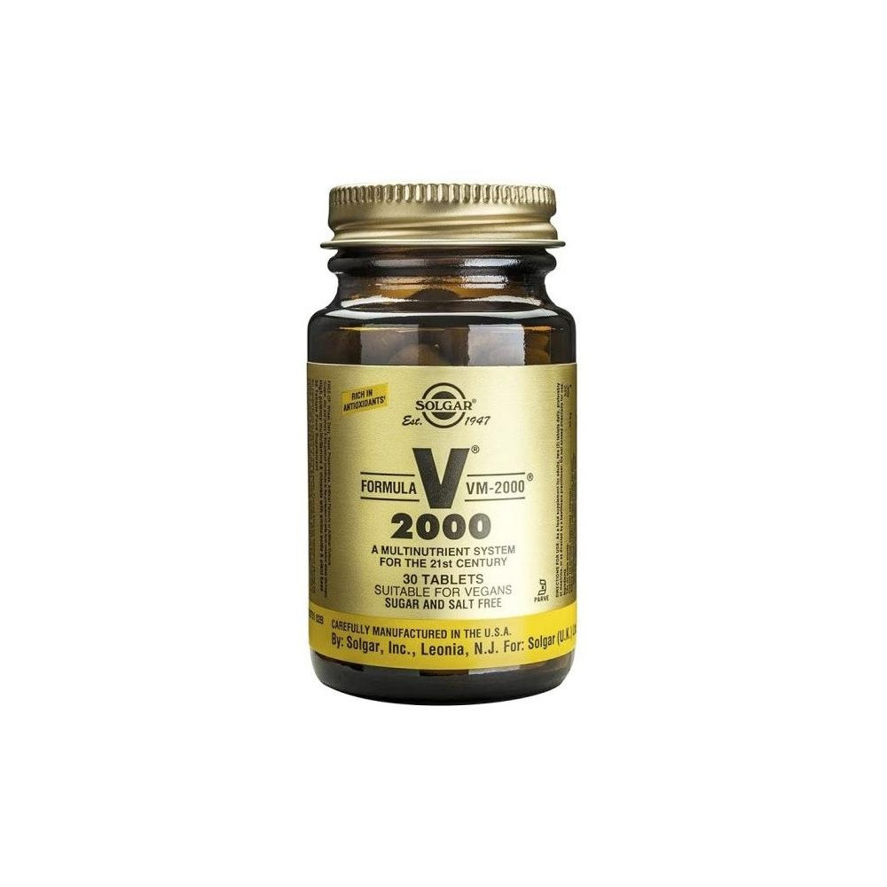 Solgar Fórmula Vm-2000 30 Comprimidos