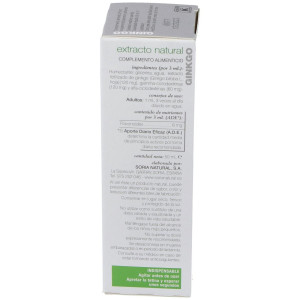 Soria Natural Siglo Xxi Ginkgo Para La Circulación 50Ml