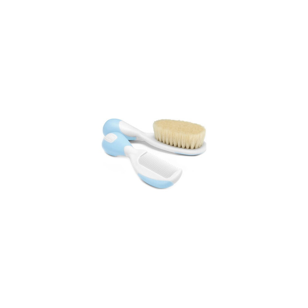 Chicco® Cepillo Azul 1Ud + Peine Azul 1Ud